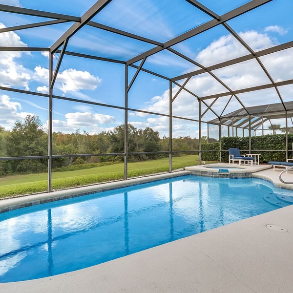 Private Pool/Spa, Outdoor TV, Woodland Views, Windsor Palms, Minutes to Disney in Kissimmee