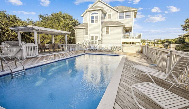 1488 - Sandy Pause - Sleeps 15 | Pool, Hot Tub & Walk to Beach in Corolla