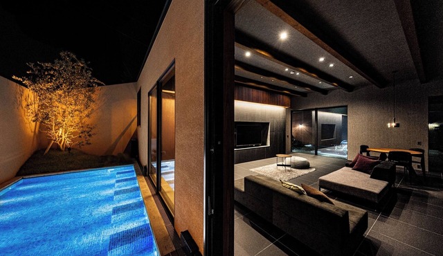 Curtainless open space BLUE BLACK A luxurious /Karatsu Saga in Karatsu
