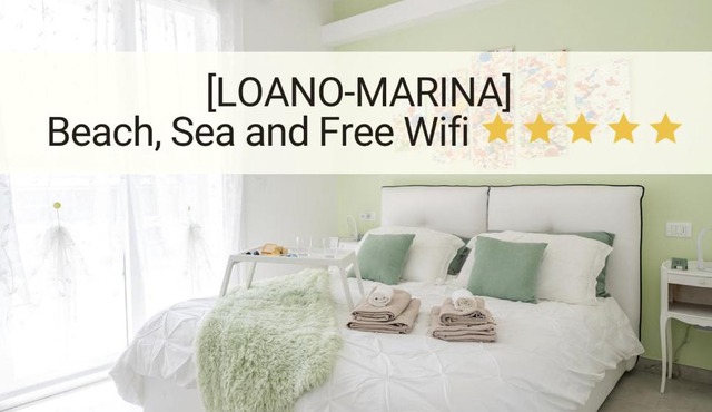 Loano-Marina Spiaggia, mare, a 5 stelle in Loano