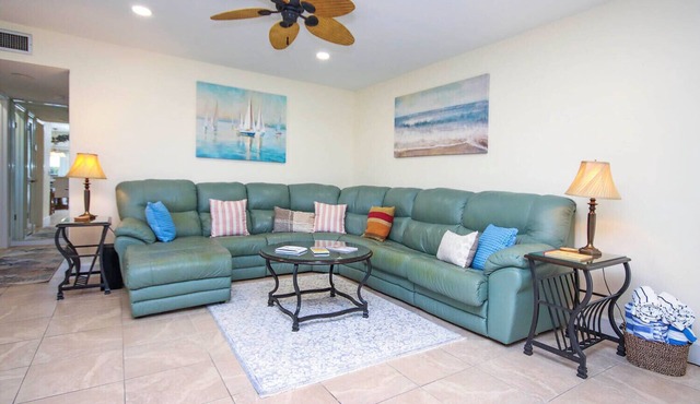Lush 2BR/2BA Sanibel Arms West Garden Unit M5 | Beautiful Retreat to the Gulf in Sanibel