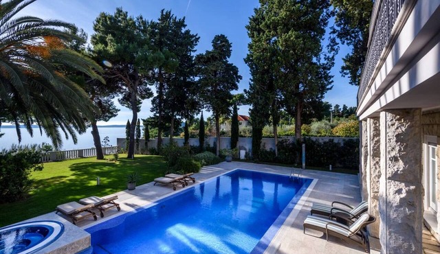 Luxury seafront Villa Castello Split near Old Town in Split