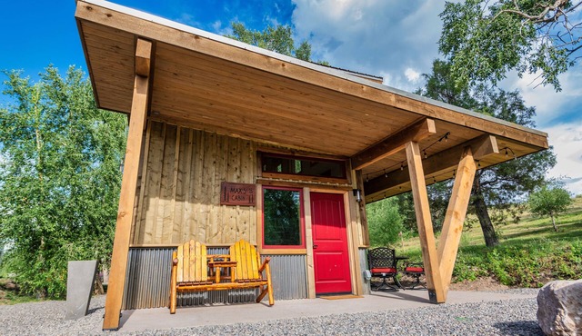 Max's Cabin at Tiny Timbers Resort and Spa! in South Fork