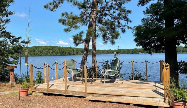 Pine Ridge Resort Cabin on Bass Lake w/Dock! in Interlochen
