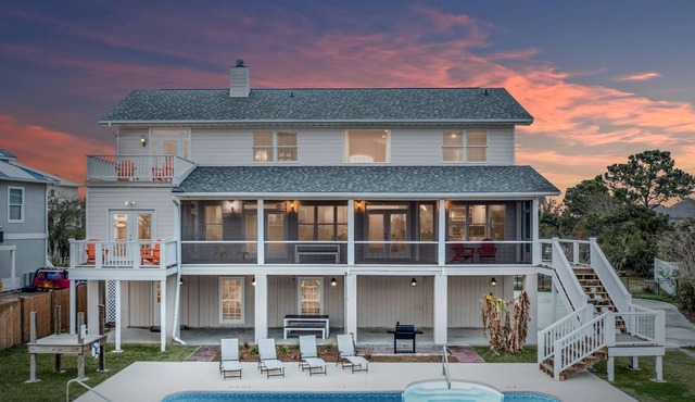 Spacious|Marsh Views|Pool|10 min from St. Simons in Brunswick