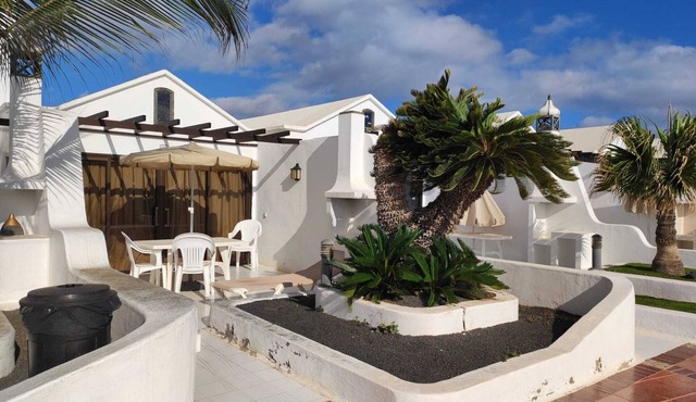 Superior Poolside Villa w/Sea Views in Costa Teguise, Lanzarote, Canary Islands in Costa Teguise