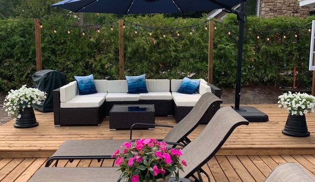 Waterfront! Family friendly! White sand/shallow Georgian Bay water! in Tiny