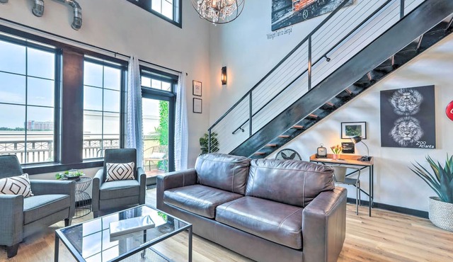 Central Atlantic Station Loft Near Mercedes-benz! in Atlanta